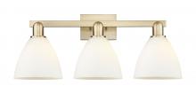 Innovations Lighting 716-3W-CB-GBD-751 - Bristol - 3 Light - 27 inch - Champagne Bronze - Bath Vanity Light