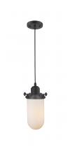 Innovations Lighting 900-1P-BK-CE231-BK-W - Centri - 1 Light - 5 inch - Matte Black - Cord hung - Mini Pendant