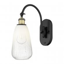 Innovations Lighting 918-1W-BAB-G480-6OP - Brookhaven Almond - 1 Light - 6 inch - Black Antique Brass - Sconce