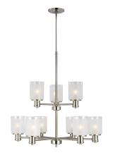 Generation Lighting 3139809EN3-962 - Nine Light Chandelier