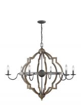 Generation Lighting 3224906EN-846 - Six Light Chandelier