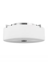 Generation Lighting FM313EN3/CH - Small Two Light Flush Mount