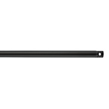 Generation Lighting DRT12MBK - 12" Threaded Downrod - Midnight Black