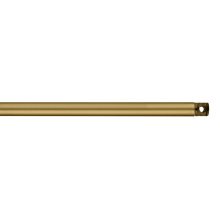 Generation Lighting DRT72BBS - 72" Threaded Downrod - Burnished Brass