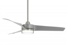 Minka-Aire F692L-BN/SL - 56&#34; CEILING FAN W/LED LIGHT