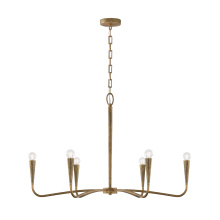 Capital 459861ARG - 6 Light Chandelier