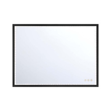 Eurofase 48095-013 - Cerissa 30" Rectangular Mirror in Black