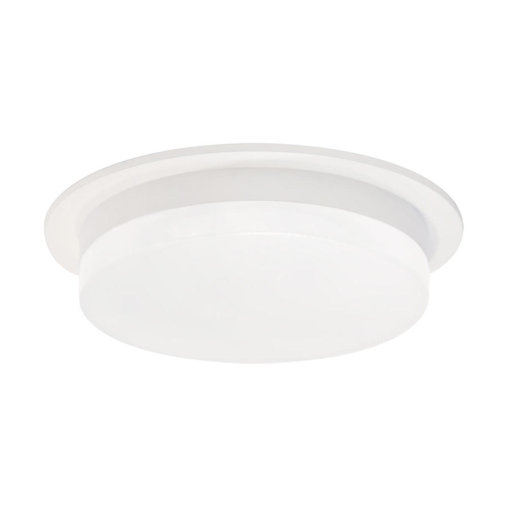 Stockton 6-in White LED Flush Mount