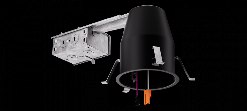 3" 0-10V Remodel Dedicated LED IC Airtight Housing