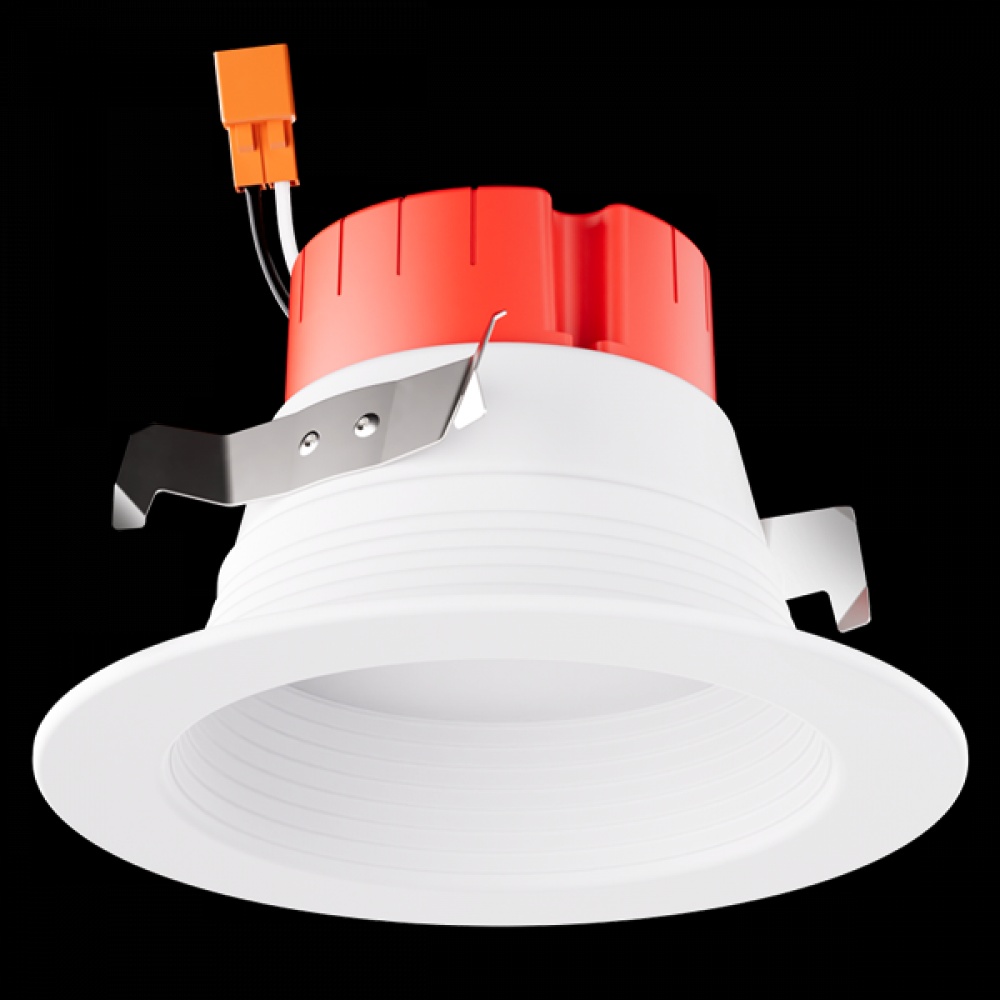 4" Round LED Baffle Inserts with 5-CCT Switch