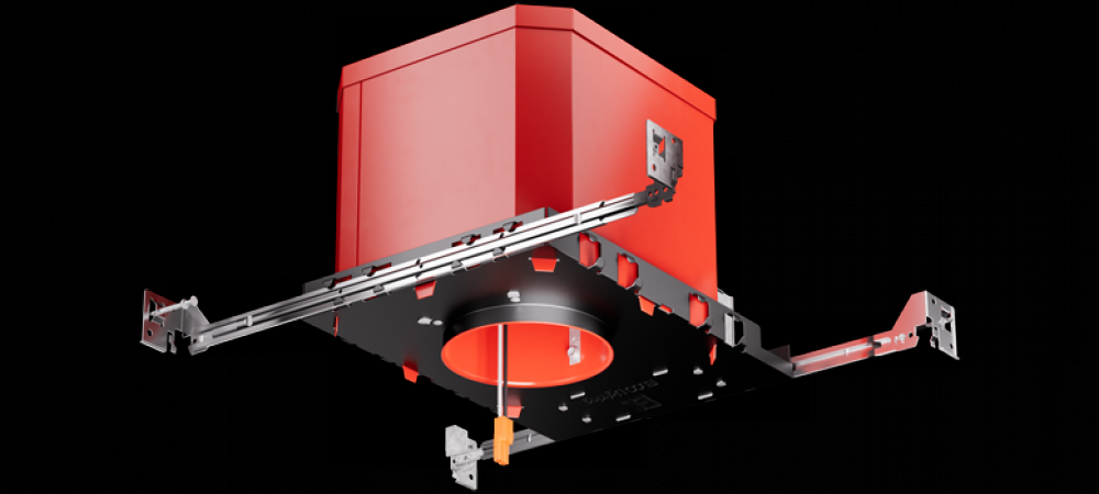 4" LED Fire Rated New Construction IC Airtight Housing