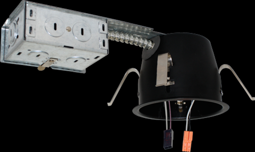 4" 0-10V Shallow Remodel Dedicated LED Housing