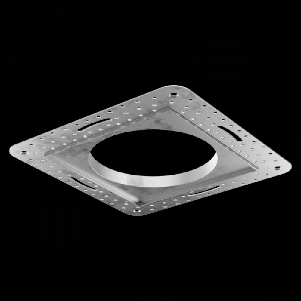 4" Square Flush Mount Trim Adaptor