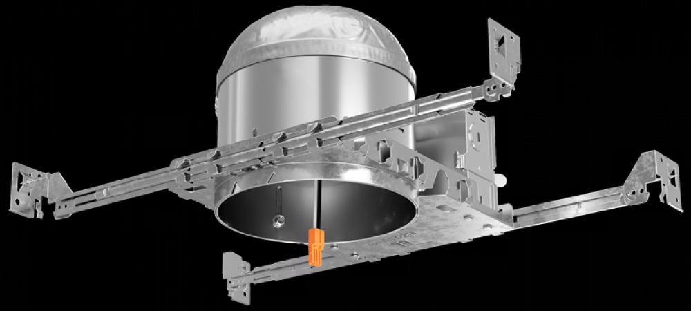 5" IC Airtight Shallow New Construction Housing for LED Inserts, 17W Max