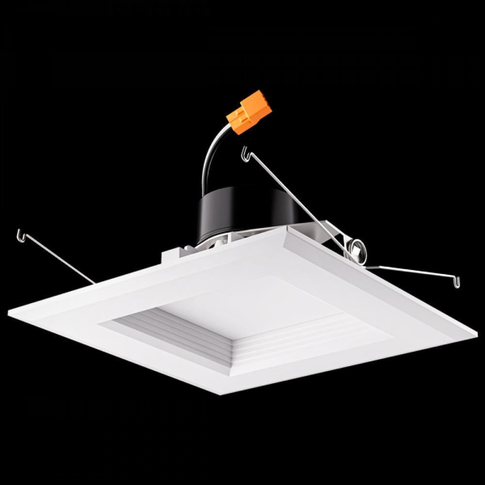 6" Square LED Square Baffle Insert with 5-CCT Switch