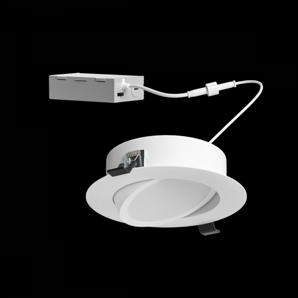 6" LED Recessed Gimbal Downlight with 5-CCT Switch