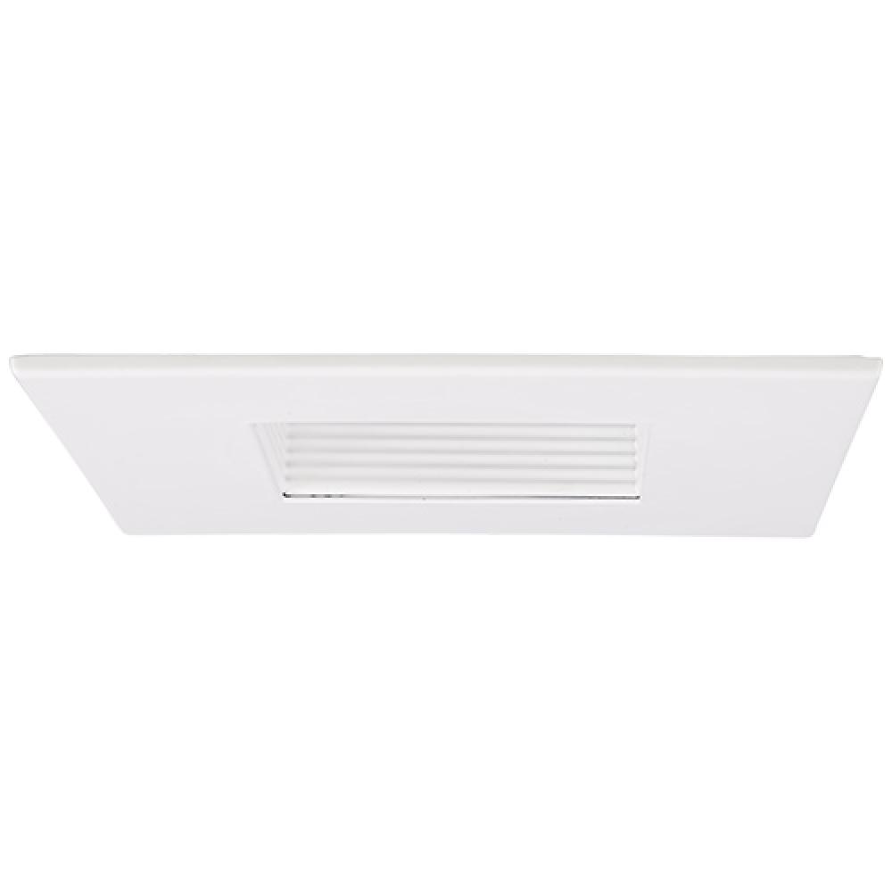 DISC 4"  LV SQR TRIM METAL BAFFLE