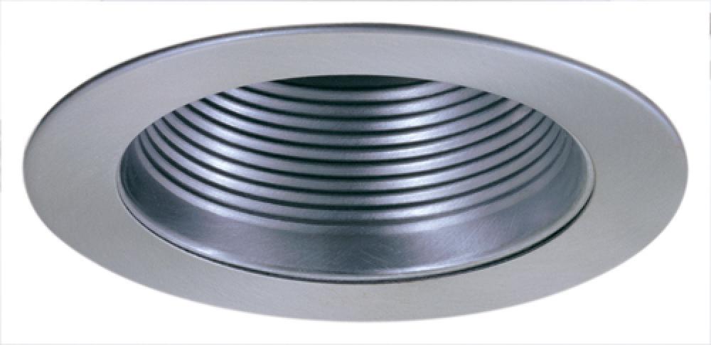 4" Metal Step Baffle Trim with Socket Bracket