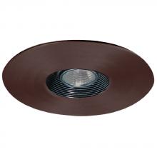 Elco Lighting EL2533BBZ - 6" Low Voltage Adjustable Baffle Trim