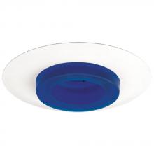 Elco Lighting EL2552BL - DISCON 6"  LV BLUE GLAS TRM