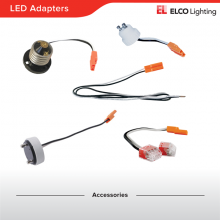 Elco Lighting PSA30 - SCKT ADAPER MED BASE TO IDEAL MALE CNCTR