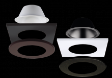 Elco Lighting ERT214W - Reflector, Baffle & Flexa Trims for 2" LED Elm Downlights