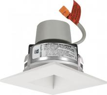 Elco Lighting E415R0835BB - 4``ALL BLK SQ BFFL INSRT W/DRVR 850LM 35K