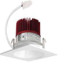 Elco Lighting E420C0835W2 - 4" LED Light Engine with Square Reflector Trim