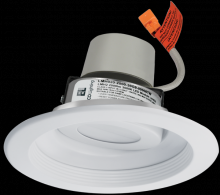 Elco Lighting E616R1240BZ - 6" Round Adjustable Baffle Trim with LED Module & Driver