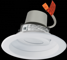 Elco Lighting E617R1240BZ - 6" Round Adjustable Reflector Trim with LED Module & Driver