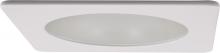 Elco Lighting EL2312W - 3`` SQR TRIM W/FROSTED LENS