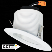 Elco Lighting EL423CT5W - 4" Sloped Ceiling LED Baffle Insert