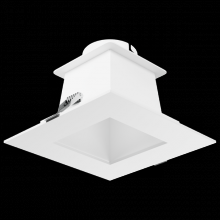 Elco Lighting ELB440HW - Birch 4" Square Reflector Trim