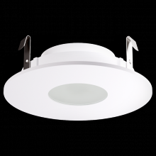 Elco Lighting ELK4125W - 4" PNHL TRIM RFLCTR W/ FRSTD LNS