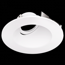 Elco Lighting ELK4357W - 4? Universal Sloped Ceiling Koto Trim