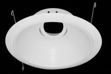 Elco Lighting ELK693BW - Flexa 6" Adjustable Round Baffle Trim for Koto Module