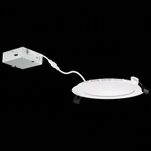 Elco Lighting ERT611CT5W - 6" Ultra Slim LED Round Panel Light with 5-CCT Switch