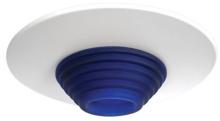 Elco Lighting EL2553BL - DISCON 6"  LV BLUE GLASS TRIM