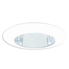 Elco Lighting EL119W - 6" Shower Trim with Clear Lens and Reflector