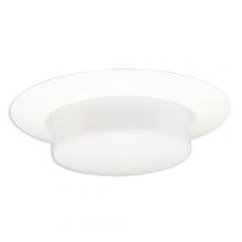 Elco Lighting EL319W - 6" Shower Trim, Reflector and Acrylic Drop Lens