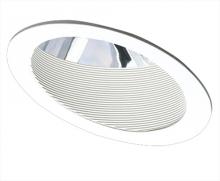 Elco Lighting EL601W - 6" Sloped Adjustable Baffle with Reflector Trim