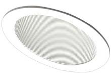 Elco Lighting EL622W - 6" Sloped Baffle with Coil Springs Trim