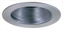 Elco Lighting EL993KB - 4" Metal Step Baffle Trim with Socket Bracket