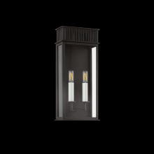 Troy B6018-TBK - Gridley Exterior Wall Sconce