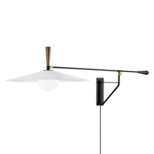 Troy PTL1028-PBR/SBK - DUARTE Plug-in Sconce