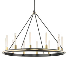 Hudson Valley 2745-AOB - 12 LIGHT PENDANT