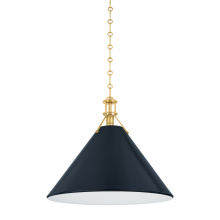 Hudson Valley MDS352L-AGB/DBL - Painted No. 2 Pendant