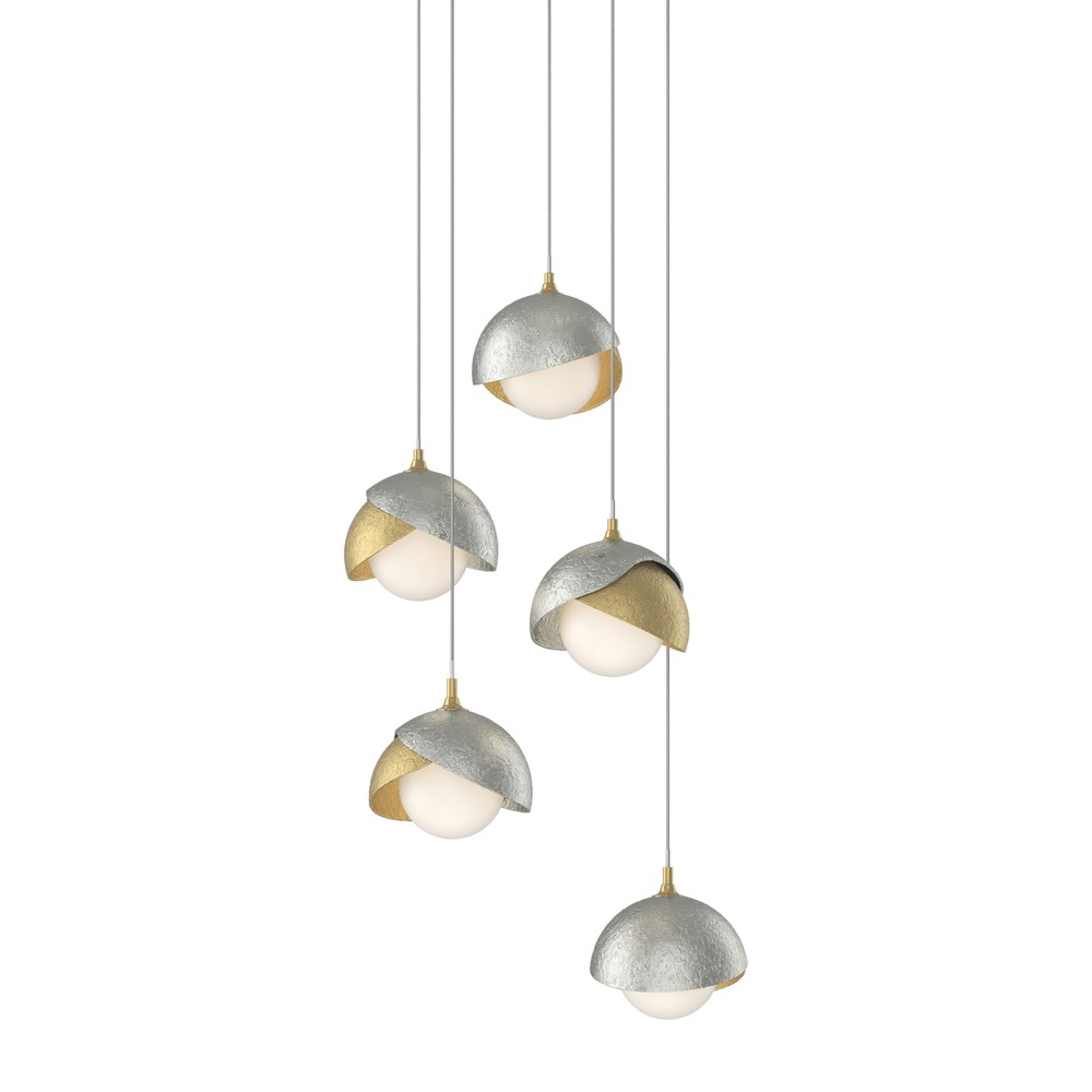 Brooklyn 5-Light Double Shade Pendant