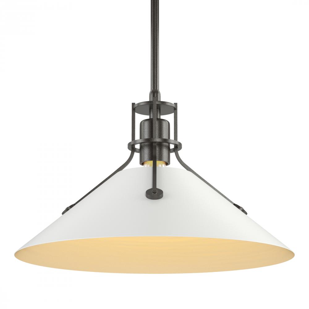 Henry Medium Steel Shade Pendant