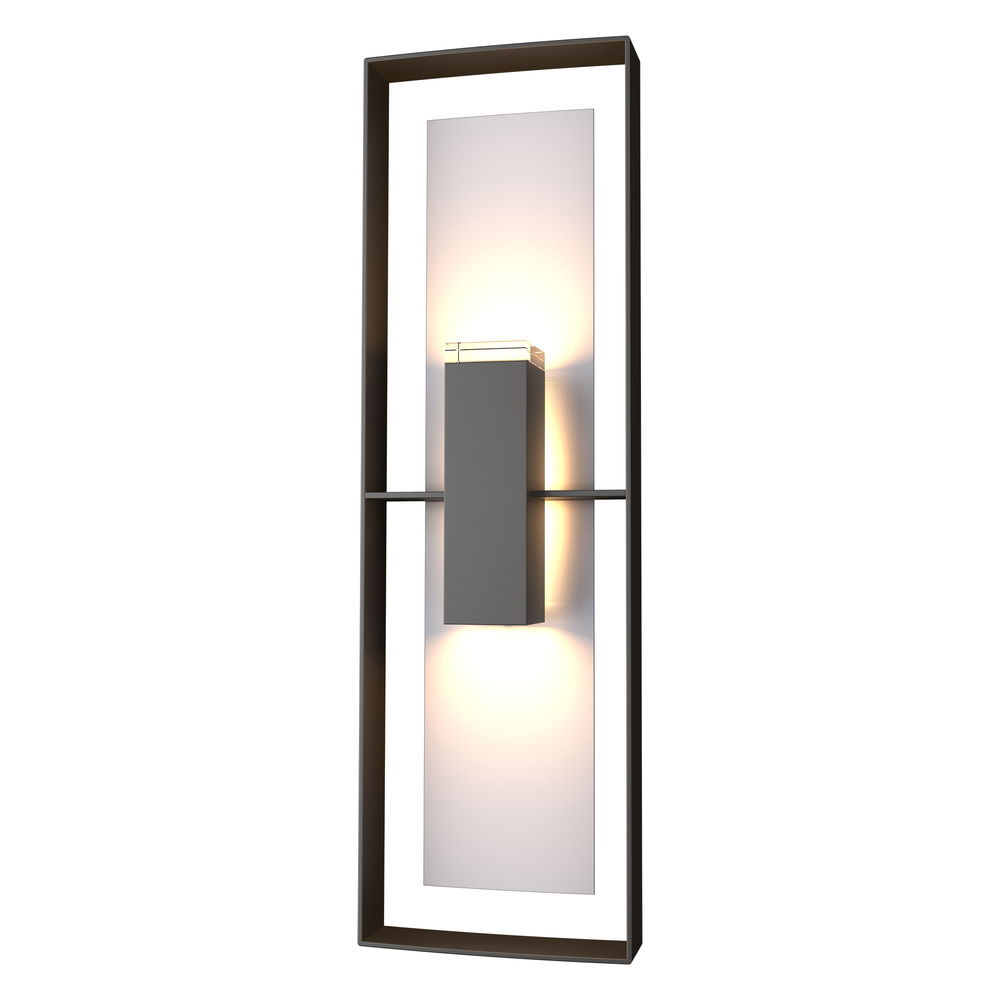 Shadow Box Tall Outdoor Sconce